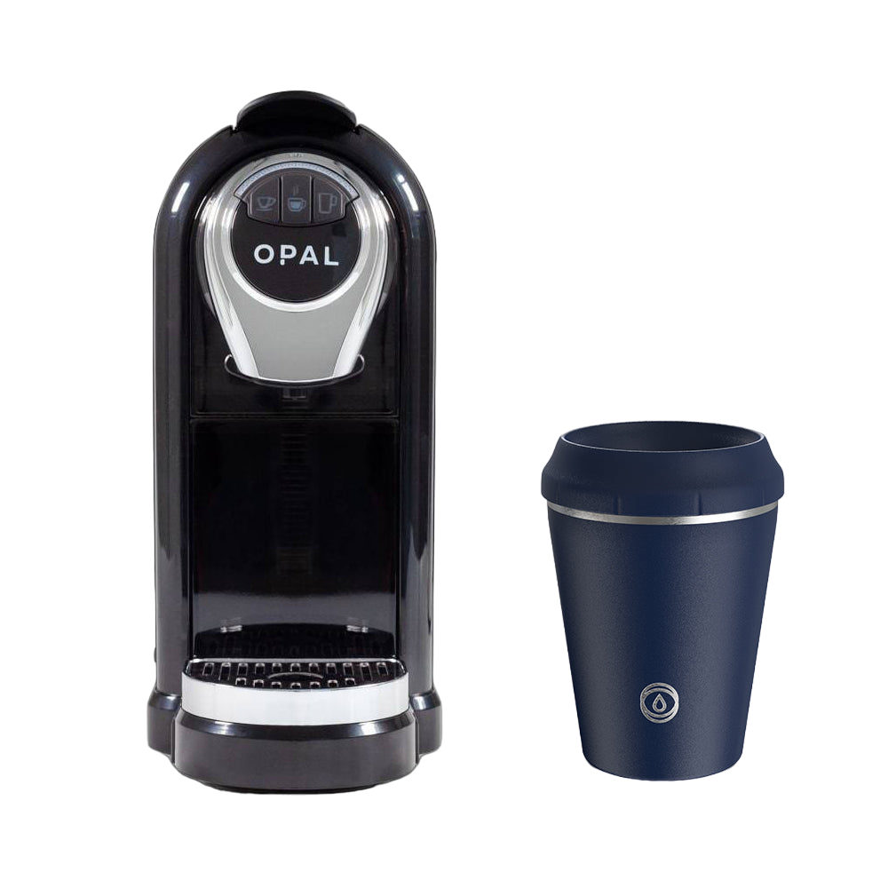 OPAL One and TOPL Flow360° Reusable Cup - Blueberry (8oz) Bundle